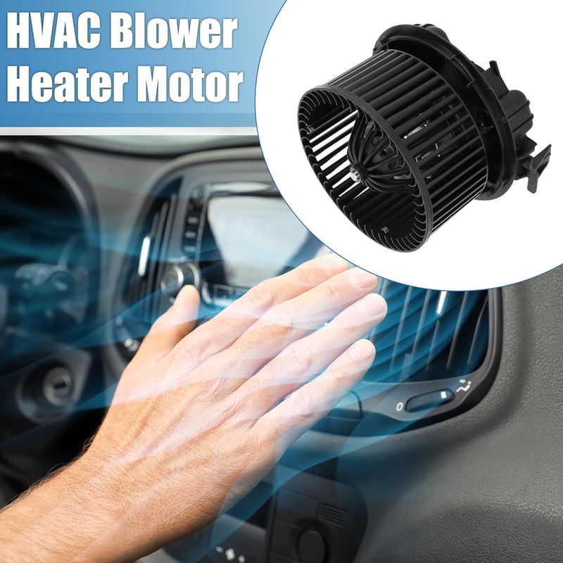 A ABSOPRO fűtőventillátor motor ventilátorházzal HVAC blower motor készlet 27226-9U01A/7701062225 Nissan Note M K1 06-13 fekete műanyag