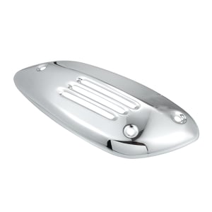 ABSOPRO Zaštitni poklopac ispušnog lonca za skuter Vespa Sprint 150 (2016-2022) - Aluminijska legura, srebrne boje