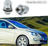 Set 20 piulițe roată ABSOPRO M12x1.25 pentru mașină, șuruburi jantă 2
