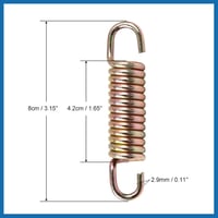 A ABSOPRO Motorkerékpár Főtartó Oldaltartó Rugó Szett Arany JOG50 CY50 AXIS90 AY90 4