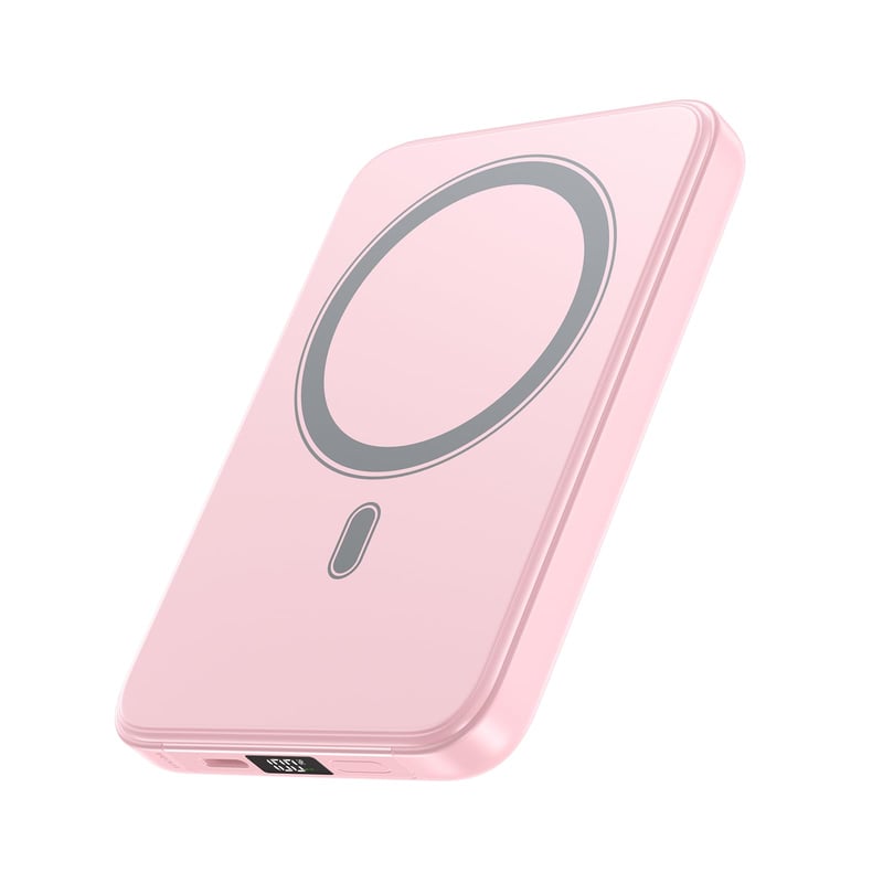 Magnetická powerbanka ADDTOP 10 000 mAh, 20 W rýchlonabíjanie, ultratenká bezdrôtová prenosná nabíjačka, USB-C, LED displej, iPhone 17/16/15/1