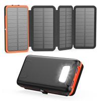 Solárna power banka ADDTOP 20 000 mAh – 22,5 W rýchlonabíjanie, 4 skladacie panely 1