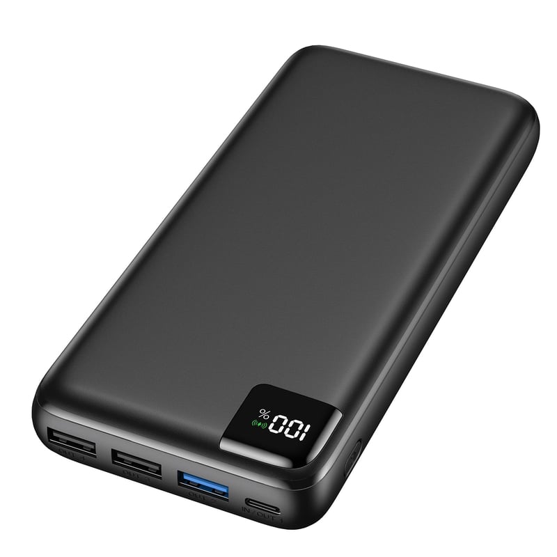 Baterie externă ADDTOP 20000 mAh, încărcător portabil cu încărcare rapidă USB-C de 22,5 W și 4 ieșiri