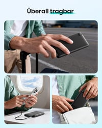 Power bank ADDTOP 20000 mAh – 22,5 W rýchle nabíjanie, 4 výstupy, PD3.0 QC4.0, USB-C, prenosná externá batéria pre iPhone, Galaxy, tablety 6