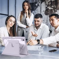 Husă rotativă A-BEAUTY pentru tabletă iPad Air 13 inchi M4/M3/M2 - Husă de protecție mov cu rotație la 360 de grade 3