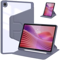 Otočné puzdro A-BEAUTY pre Samsung Galaxy Tab S8/S7 11" s držiakom na S Pen a 360° stojanom – levanduľové 8