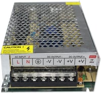 A-DIGISHUO 50W regulovaný spínaný zdroj 5V 10A – AC 230V na DC 5V menič pre LED pásy, 3D tlačiarne, CCTV kamery 3