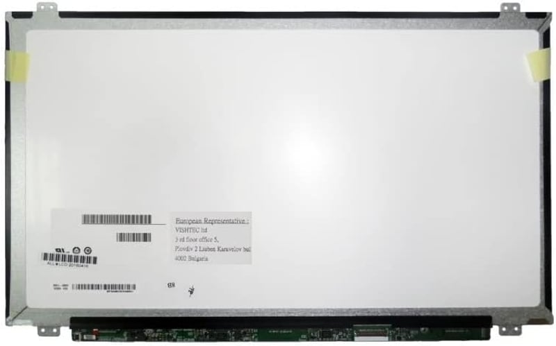 A Plus Screen 15.6" LED LCD kijelző NT156WHM-N42 matt panel 30 pin csatlakozó