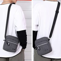 A-QMZL férfi vászon válltáska többzsebes crossbody táska utazáshoz 2