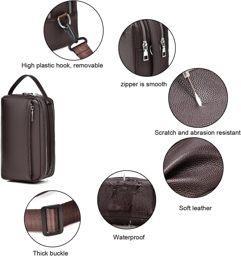 A-QMZL férfi vintage bőr válltáska üzleti crossbody táska utazáshoz