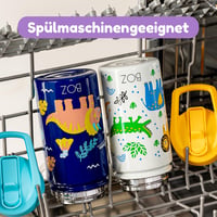 BOZ Sellős Gyerek Termosz Szívószállal - 414ml Rozsdamentes Acél Kulacs 7