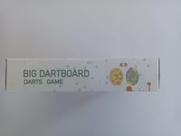 Montessori dinoszauruszos darts tábla gyerekeknek - 66 cm, 12 labdával, kétoldalas, kül- és beltéri játék 9