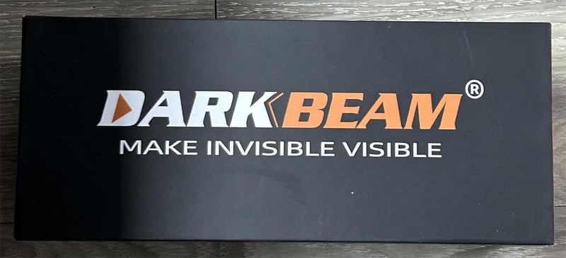 DarkBeam 365nm UV lámpa 36W - Erős fekete fény állatvizeletre, szivárgásra, ásványokra