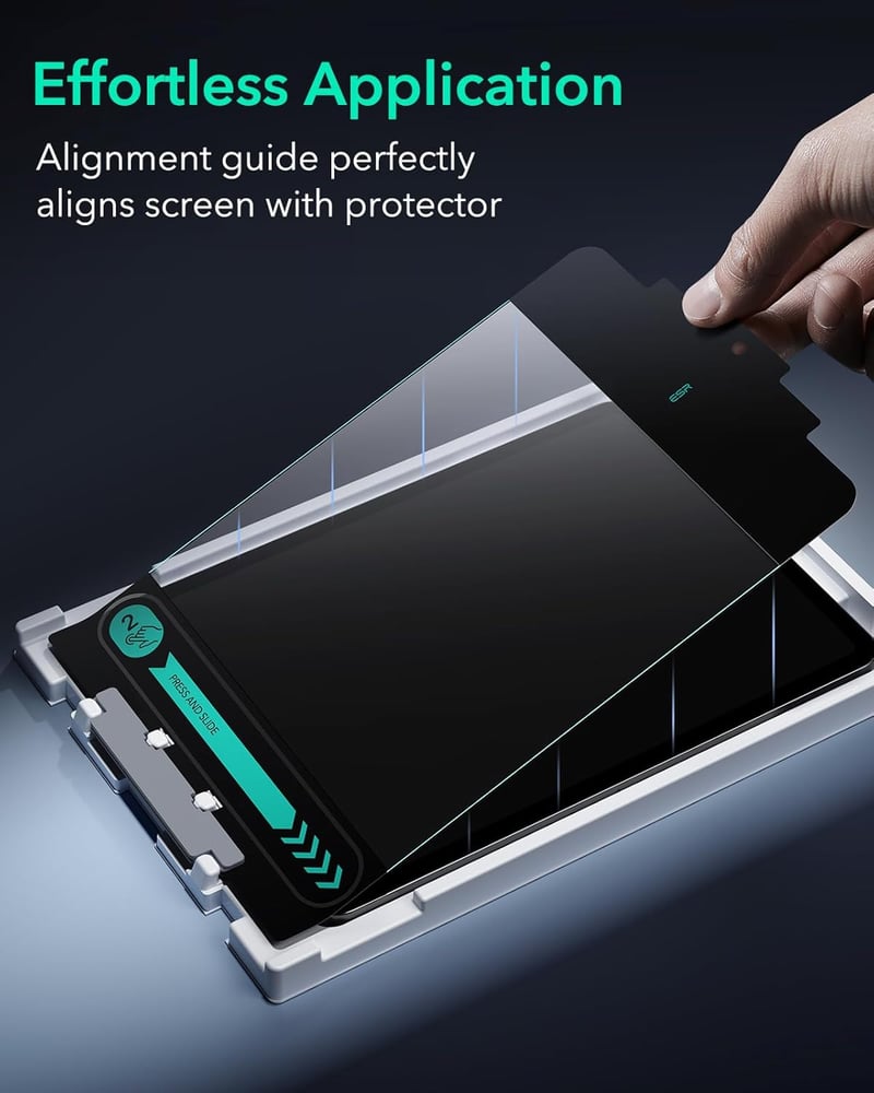ESR iPad Pro 12,9" edzett üvegfólia (2018-2022) - Armorite, 2db, karcálló, HD-tisztaság