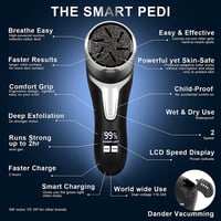 VXDOIRK Elektromos Sarokreszelő - Vízálló, Újratölthető, 3 Hengerrel, 2 Sebességgel 2