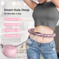 BubbaCare Okos Hula Hoop Karika Felnőtteknek - Állítható, Fogyasztó Edzőeszköz 2