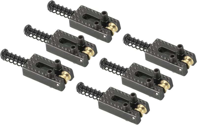 6db Arany Gitárhíd Nyereg 10.5mm - E-gitár Tremolo Alkatrész