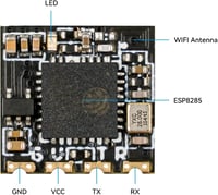 Hosszú Hatótávolságú 2.4G Lite Vevő FPV Verseny Drónokhoz, SMD Kerámia Antennával 6