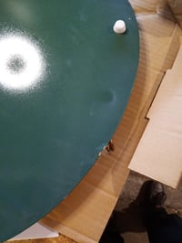 Douceur d'Intérieur Vagabonde WC daska s metalnim šarkama, MDF, zeleni tropski uzorak — donji dio oštećen, nedostaju pričvrsni elementi i matica (stanje: vidi 2. sliku) 3