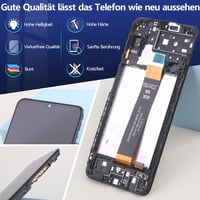 RongZy Samsung Galaxy A13 5G/A136U Kijelző Csere Készlet - Érintőképernyő Digitalizáló Üveg Szerelvény Kerettel + Javítóeszközök 5