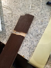 Nástenný konzolový stolík so zásuvkou Selsey Veldio, 90x17 cm, čierny – jedna drevená súčasť je zlomená (stav: pozri 2. obrázok) 2