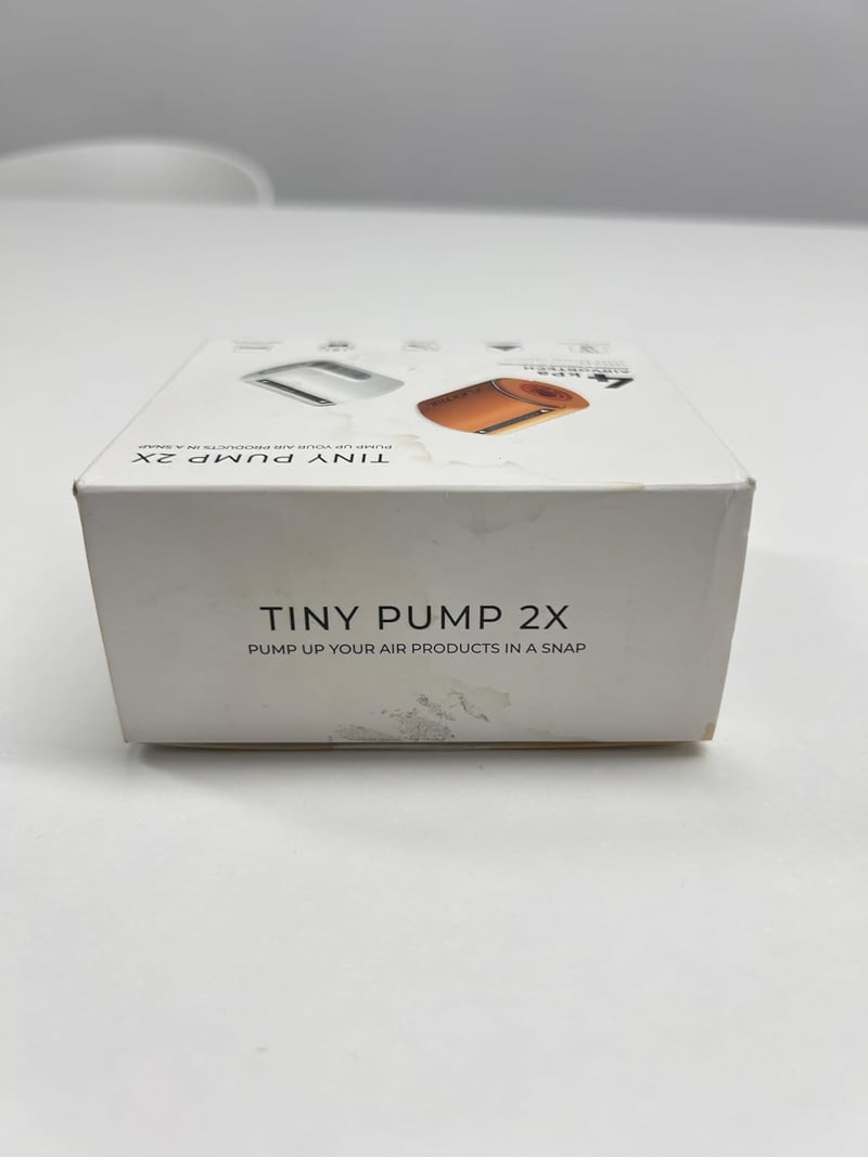 FlexTailGear Tiny Pump2 X - Kompakt elektromos pumpa 1300mAh akkuval, USB-s, matracokhoz