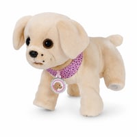 BABY Born My Dog Lucky interaktív plüss kutya játék 5 — hibás, részben működik: törött jobb hátsó láb (állapot: lásd a 2. képet) 1