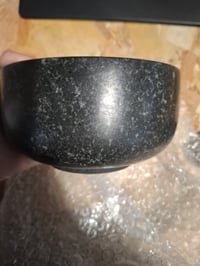 JADE TEMPLE Granitni mužar s tučkom – Promjer 15,5 cm, visina 8 cm, set sivog kamenog mužara — Bez tučka (stanje: vidi 2. sliku) 4