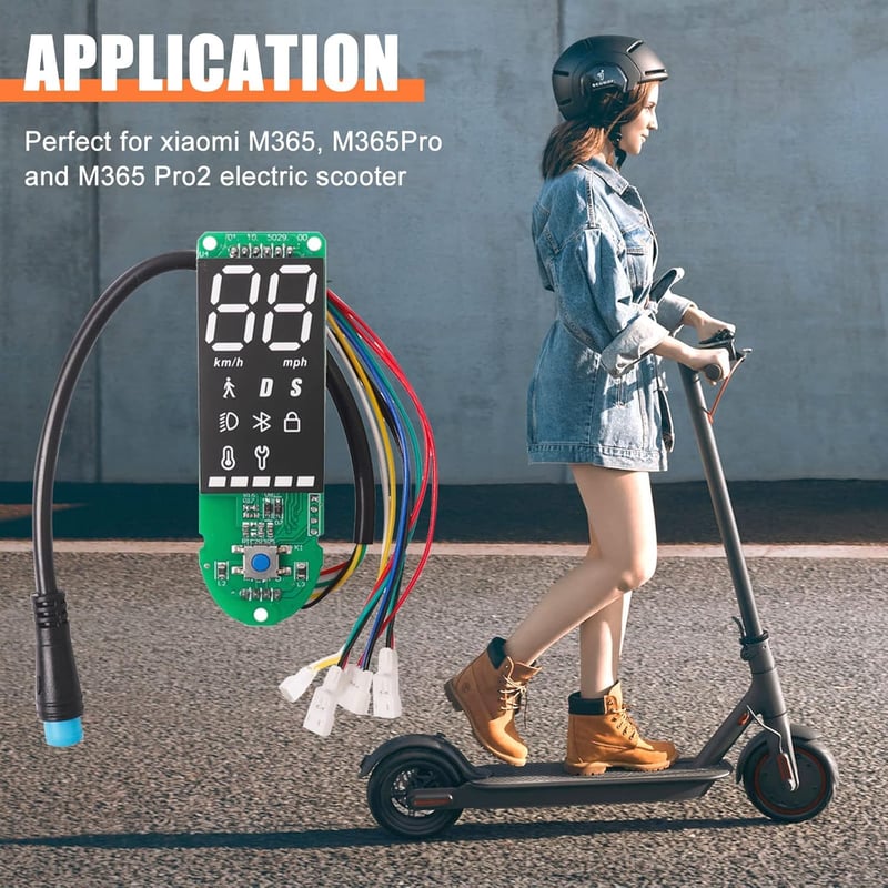 Xiaomi M365 elektromos roller műszerfal - Bluetooth-os vezérlőpanel upgrade