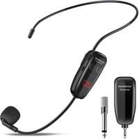 Xiaokoa UHF vezeték nélküli headset mikrofon LED kijelzővel - ideális előadóknak és rendezvényekhez 1