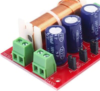 Gokelomg 400W Hangszóró Frekvenciaváltó - 2-Utas Alacsony Frekvenciás Szűrő 4-16 Ohm Hangszórókhoz, Audiorendszerekhez 5