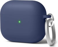 Apple AirPods 3 Kék Szilikon Tok - Vezeték Nélküli Töltés Kompatibilis 1