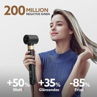 webeauty 5 az 1-ben Hajformázó és Hajszárító Kefe, 110.000 RPM Negatív Ionos Gyorsszárító, Meleglevegős Hajformázó Készlet Autós Légbefúvóva 3