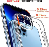 iPhone 13 Pro Átlátszó Tok Szett 3db Edzett Üveggel 2