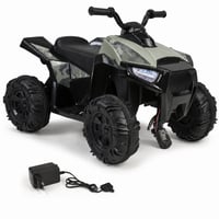 Quad electric pentru copii Feber Quad Boxer 12V – defect, funcționează parțial: lipsesc piese, motor de antrenare suspendat (stare: vezi a doua imagine) 1