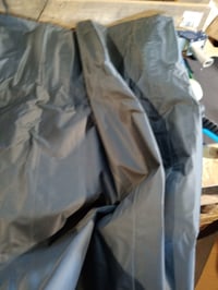 Saltea gonflabilă pentru două persoane Hikenture, 120x200 cm, gri, ultraușoară, pentru sac de dormit, cort, drumeții și plajă, cu sac pentru pompare, 10 cm 3