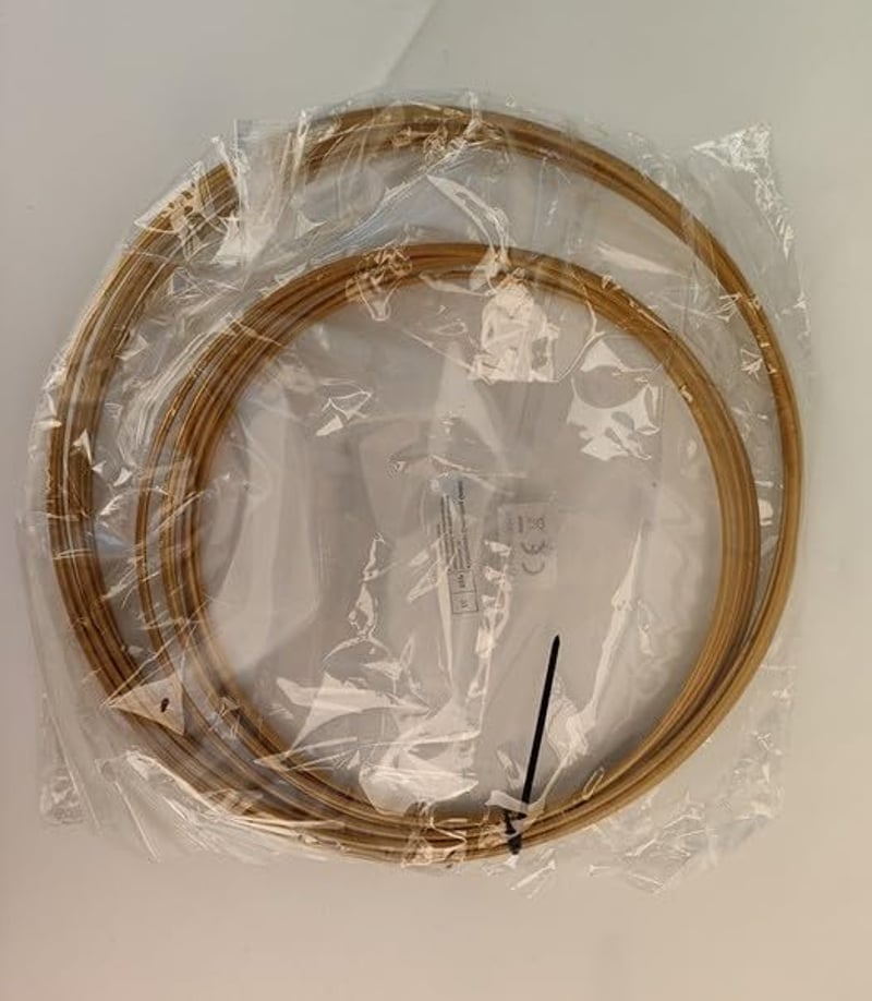 Fém karika szett - 12 db, 25-30 cm, fekete, dekorációhoz, esküvői koszorúhoz, álomfogóhoz