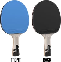 PRO SPIN Szénszálas Pingpong Ütő Szett, 2.0mm Szivacs, Kiváló Pörgetés és Pontosság, Védőtokkal, Kék-Lila, 2db-os Csomag, Haladó Játékosokna 6