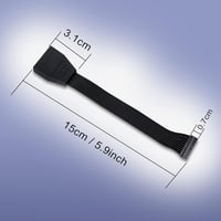 GINTOOYUN USB 3.0 Belső Hosszabbító Kábel 19/20 Pin Apa-Anya Csatlakozóval, 15cm, Fekete, Alaplapi USB Bővítéshez 6