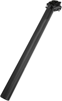 Állítható alumínium MTB nyeregcső 31,6x400mm - Fekete, rugós 2