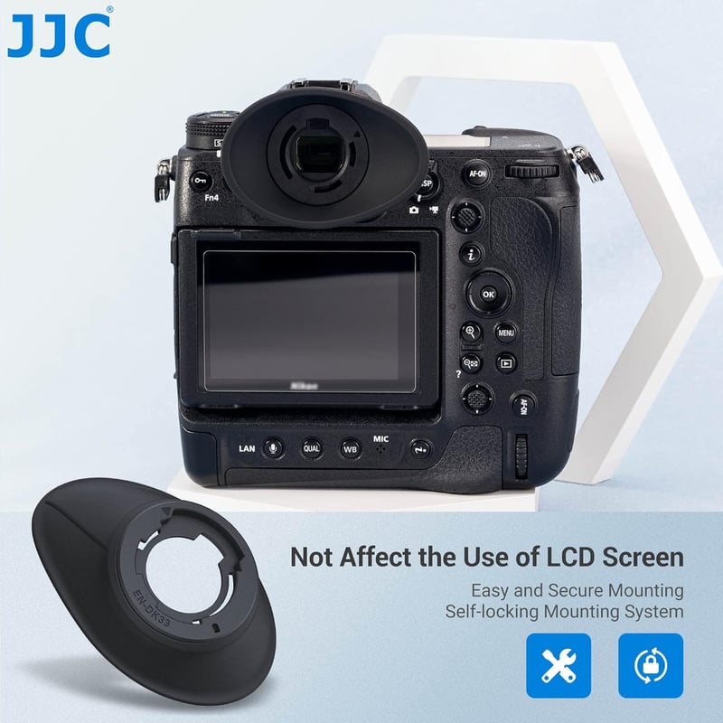 Nikon Z9 Z8 kompatibilis JJC szilikon szemkagyló - prémium kereső