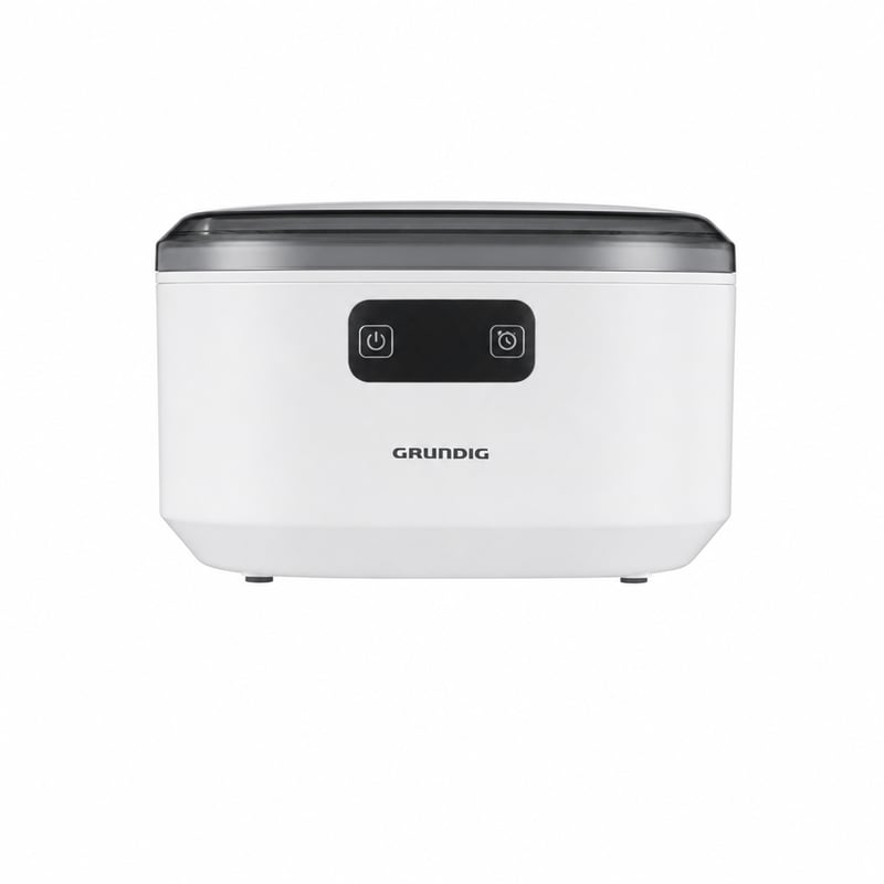 Ultrazvukový čistič Grundig UC 6620, 500 ml, 50 W, duálne vlny — chybný, na súčiastky: nezapne sa (stav: pozri 2. obrázok)