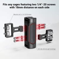 SmallRig állítható mini oldalsó markolat DSLR kamerákhoz - 3,5 kg teherbírás 4