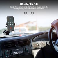 Avylet 1 DIN autórádió Bluetooth 5.0, RDS, 7 színű, 2 USB, MP3 3