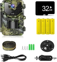 Vikeri 20MP vadkamera, éjjellátó, mozgásérzékelő, 32GB kártya, IP66 8
