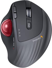 ProtoArc EM01 NL Vezeték Nélküli Trackball Egér - 2.4G USB és Bluetooth, Hüvelykujj Vezérlés, Állítható Szög, 5 DPI Fokozat, Újratölthető, P 1