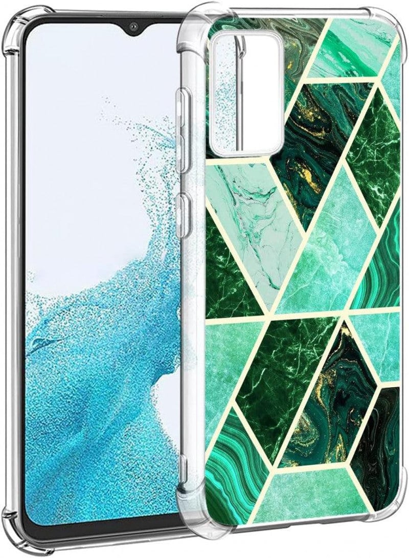 Samsung Galaxy A23 Márvány Mintás Szilikon Tok - 3db Ultravékony Ütésálló Védőtok