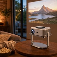 Domáce kino: 2x projektorový stojan + 1x 1080p WiFi projektor 1