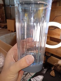 Feilifan Csere Mixertartály 18 oz Ninja Blast Hordozható Turmixgéphez Szürke - Hiányos, késvédő nélkül (állapot: lásd a 2. képet) 4