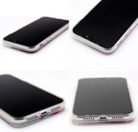 Apple iPhone 11 Rózsaszín Flamingós Csillogó Folyadékos Tok 8
